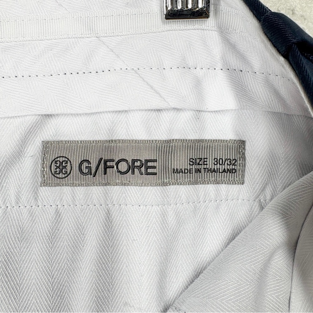 G/Fore Mens Chino Golf Performance Pants Size 30 Navy Blue Classic Tapered - Picture 10 of 11